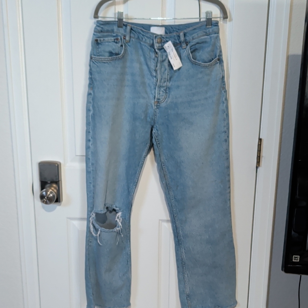 Boyish Light Blue Straight Leg Jeans